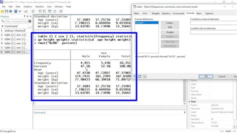 stata summarize variable